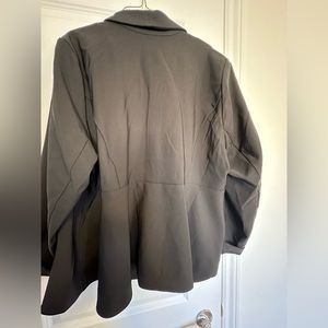 Studio Luxe Ponte Peplum Blazer